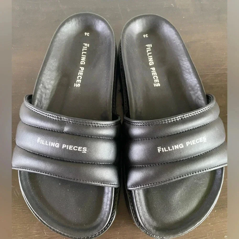 Filling Pieces Shoes Women’s 36 Slides Lux Slip Ons